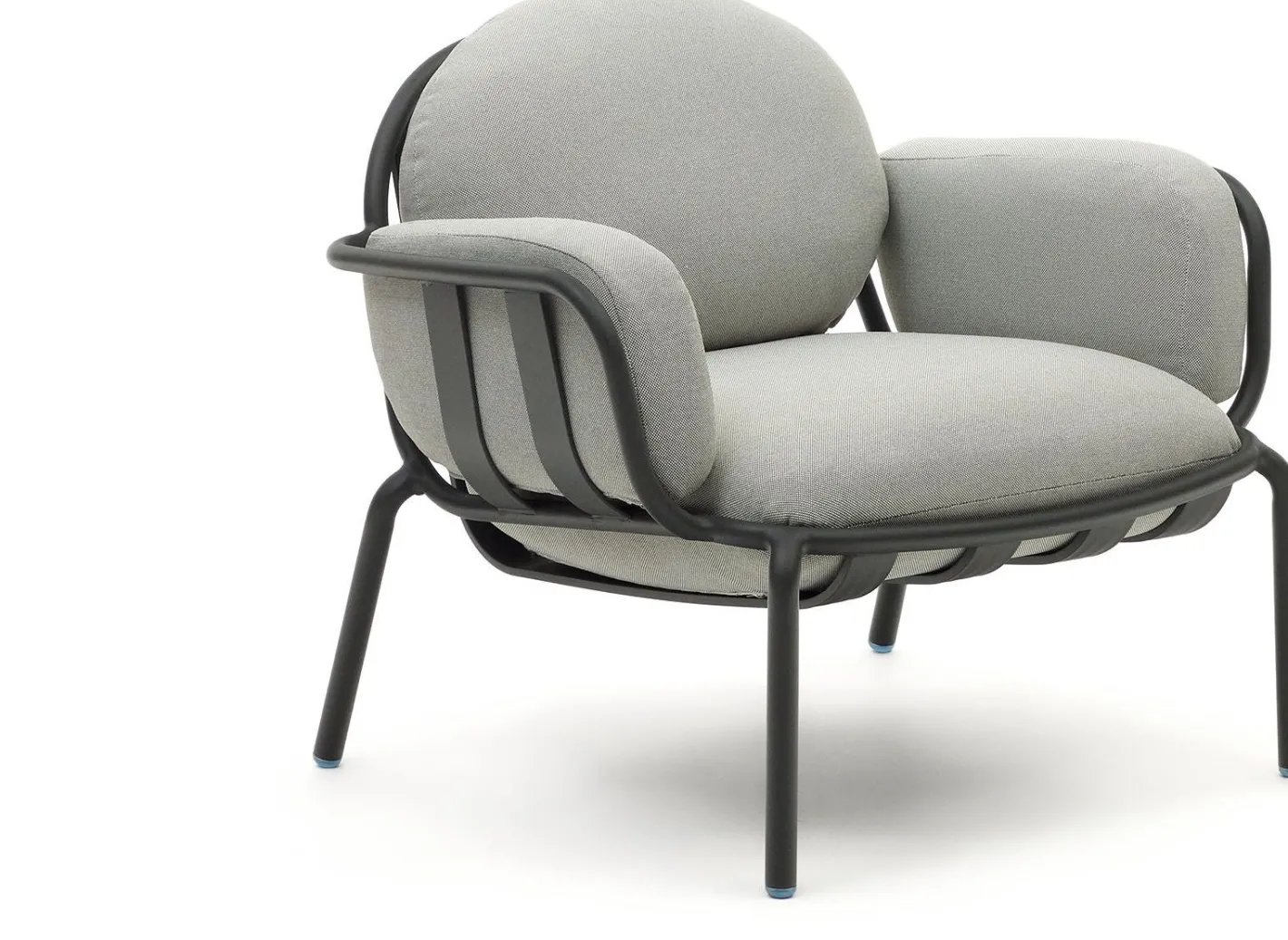 New Kave Home Joncols Outdoor Fauteuil Grijs