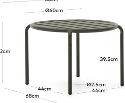 Clearance Kave Home Joncols Tuin Salontafel Groen