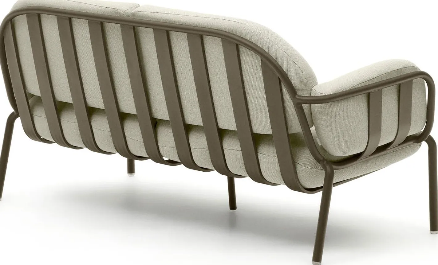 Best Kave Home Joncols 2-Zits Tuinbank Groen, Beige