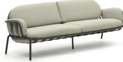Hot Kave Home Joncols 3-Zits Tuinbank Grijs, Beige