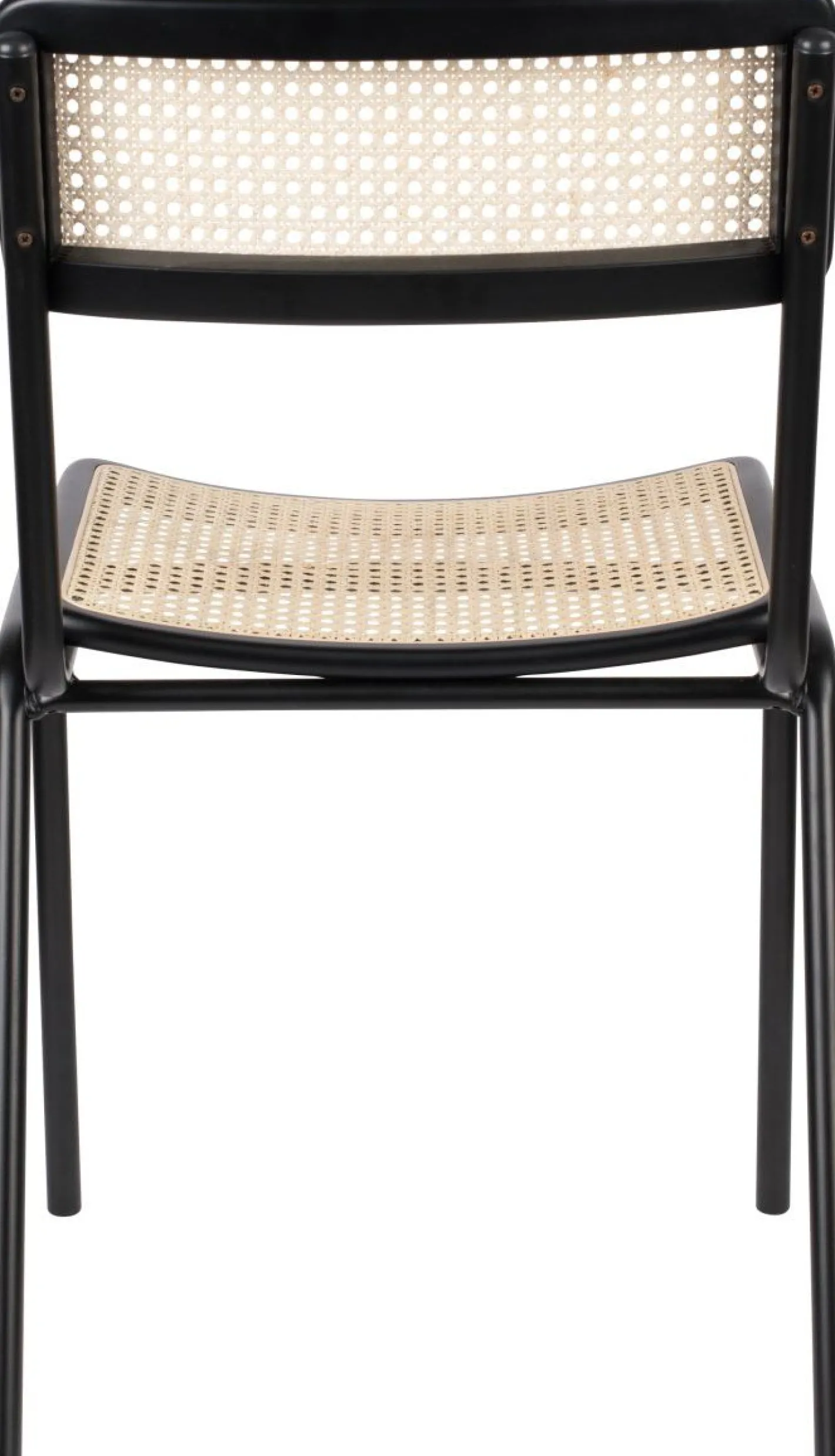 Outlet Zuiver Jort (set van 2) Eetkamerstoel Black, Natural