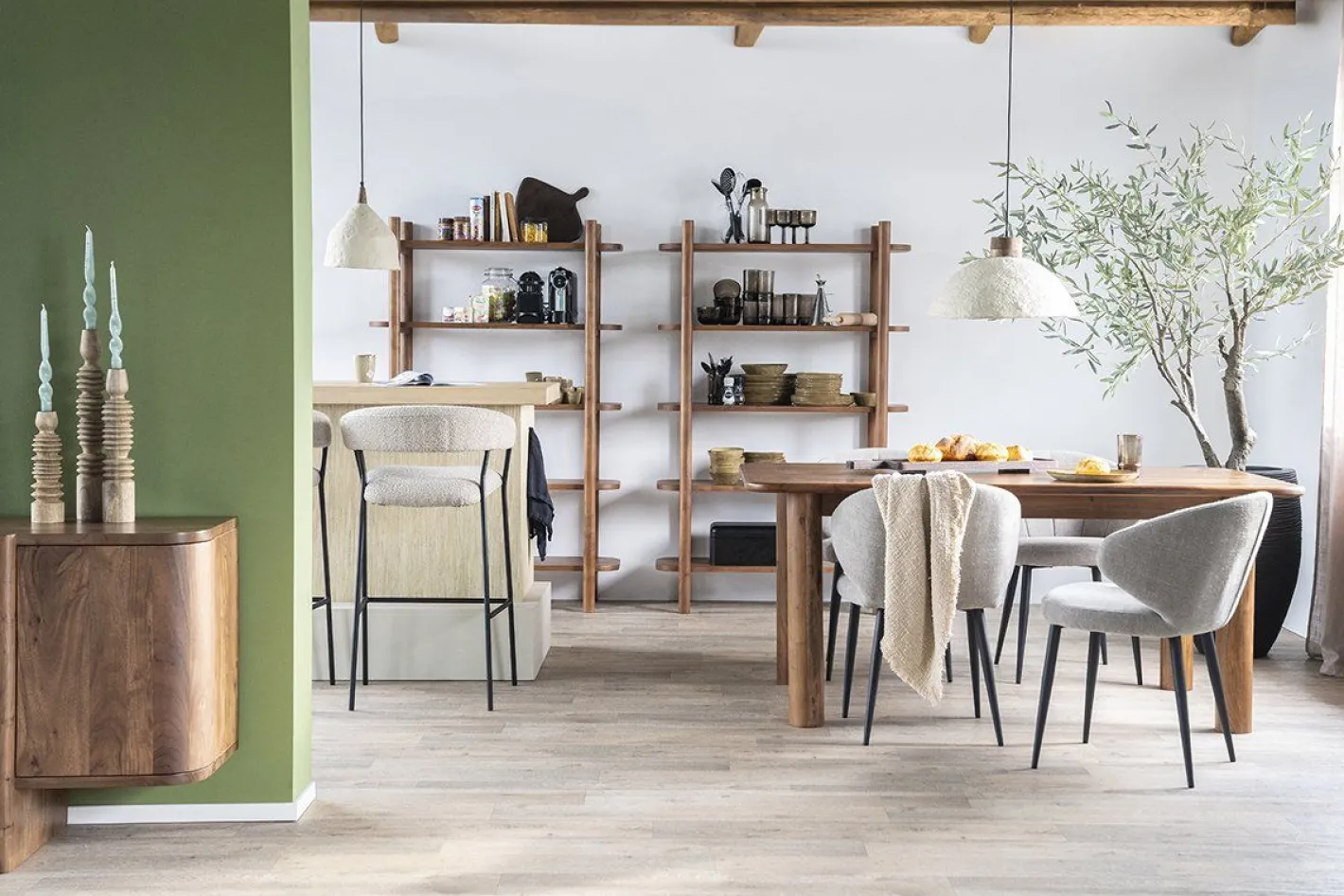 Clearance Eleonora Julian Eettafel Naturel