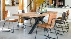 Online Henders en Hazel Julien Eetkamerstoel Cognac