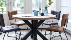 Online Henders en Hazel Julien Eetkamerstoel Cognac