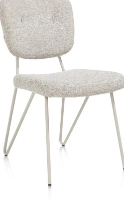 Best XOOON June Luton Eetkamerstoel Silk, Grey