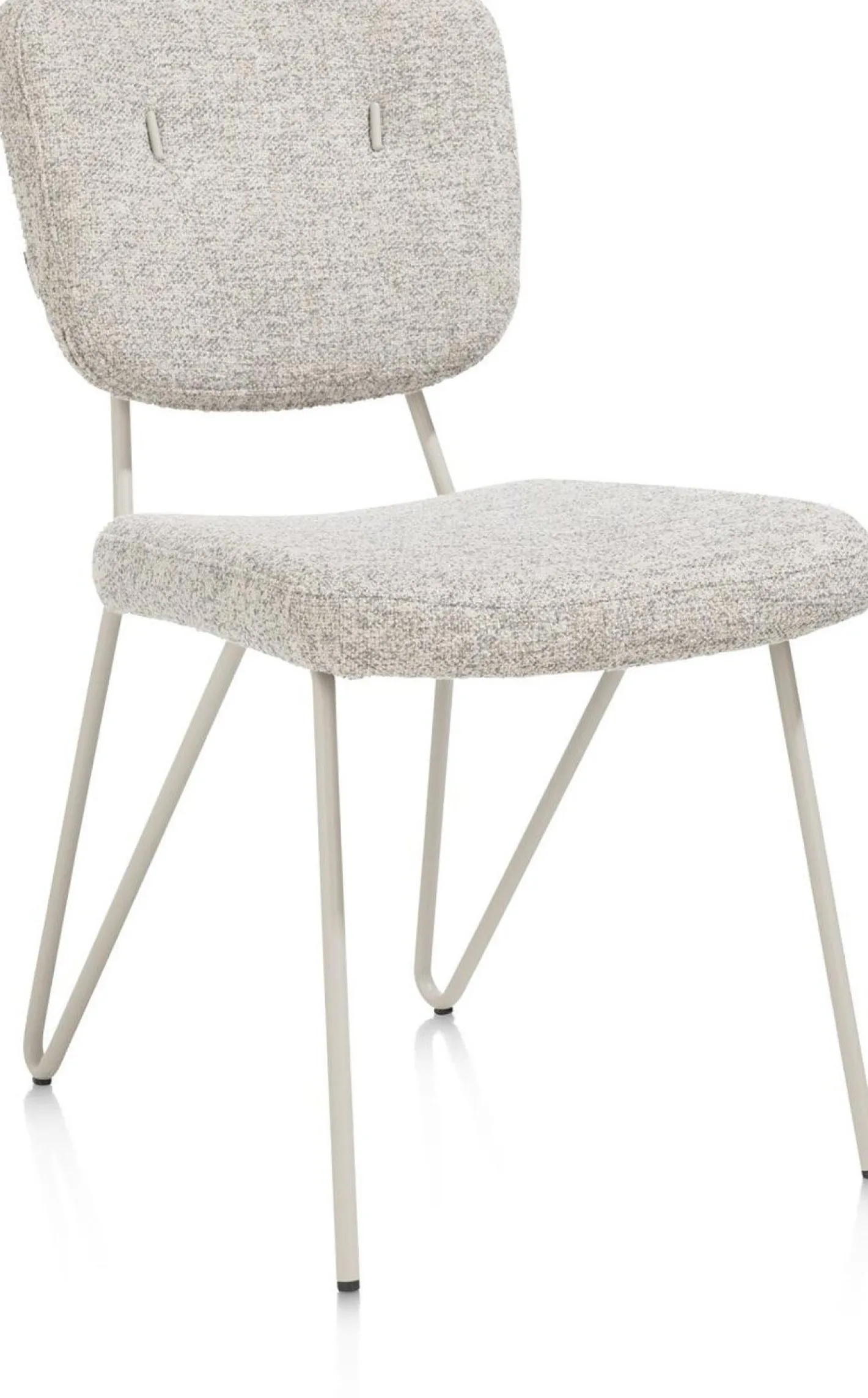 Best XOOON June Luton Eetkamerstoel Silk, Grey