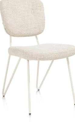 Hot XOOON June Luton Eetkamerstoel Nebbia, Creme