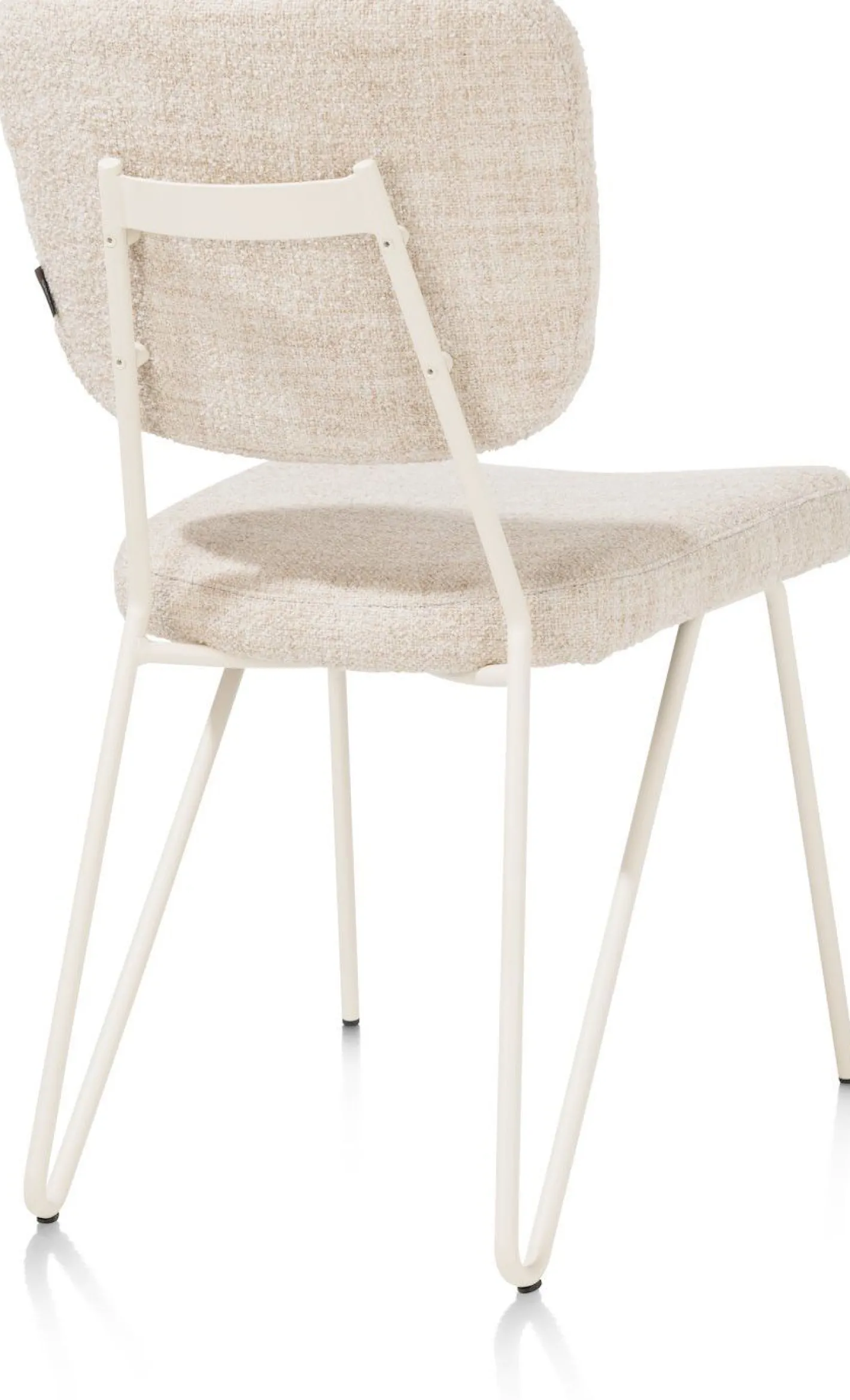 Hot XOOON June Luton Eetkamerstoel Nebbia, Creme