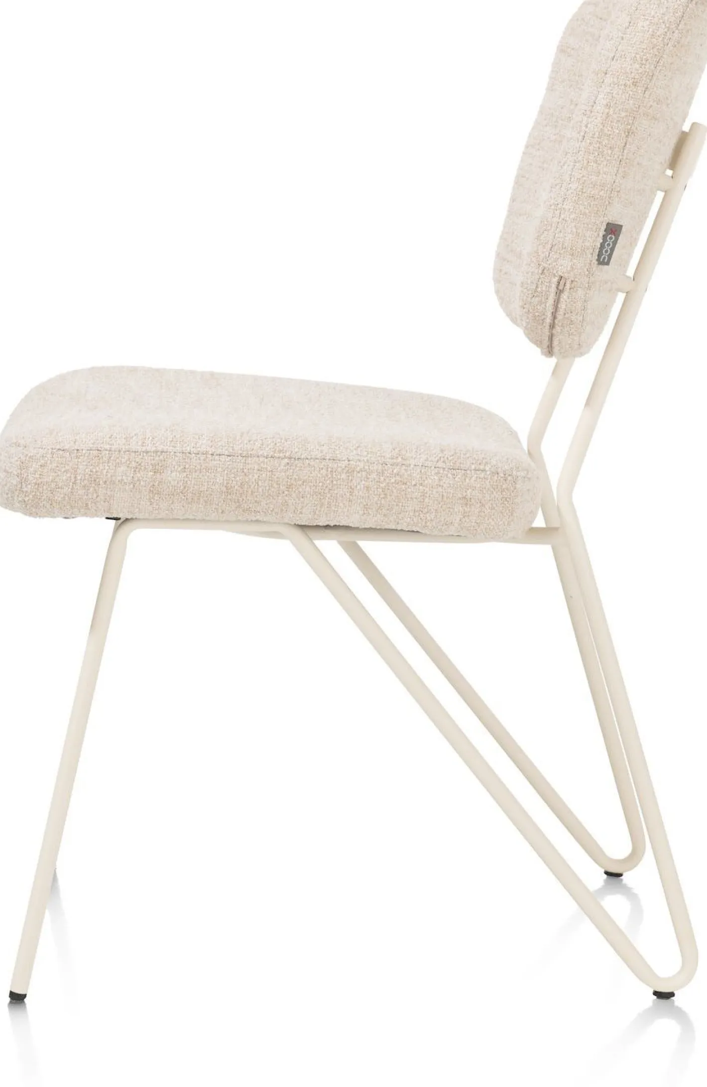 Hot XOOON June Luton Eetkamerstoel Nebbia, Creme