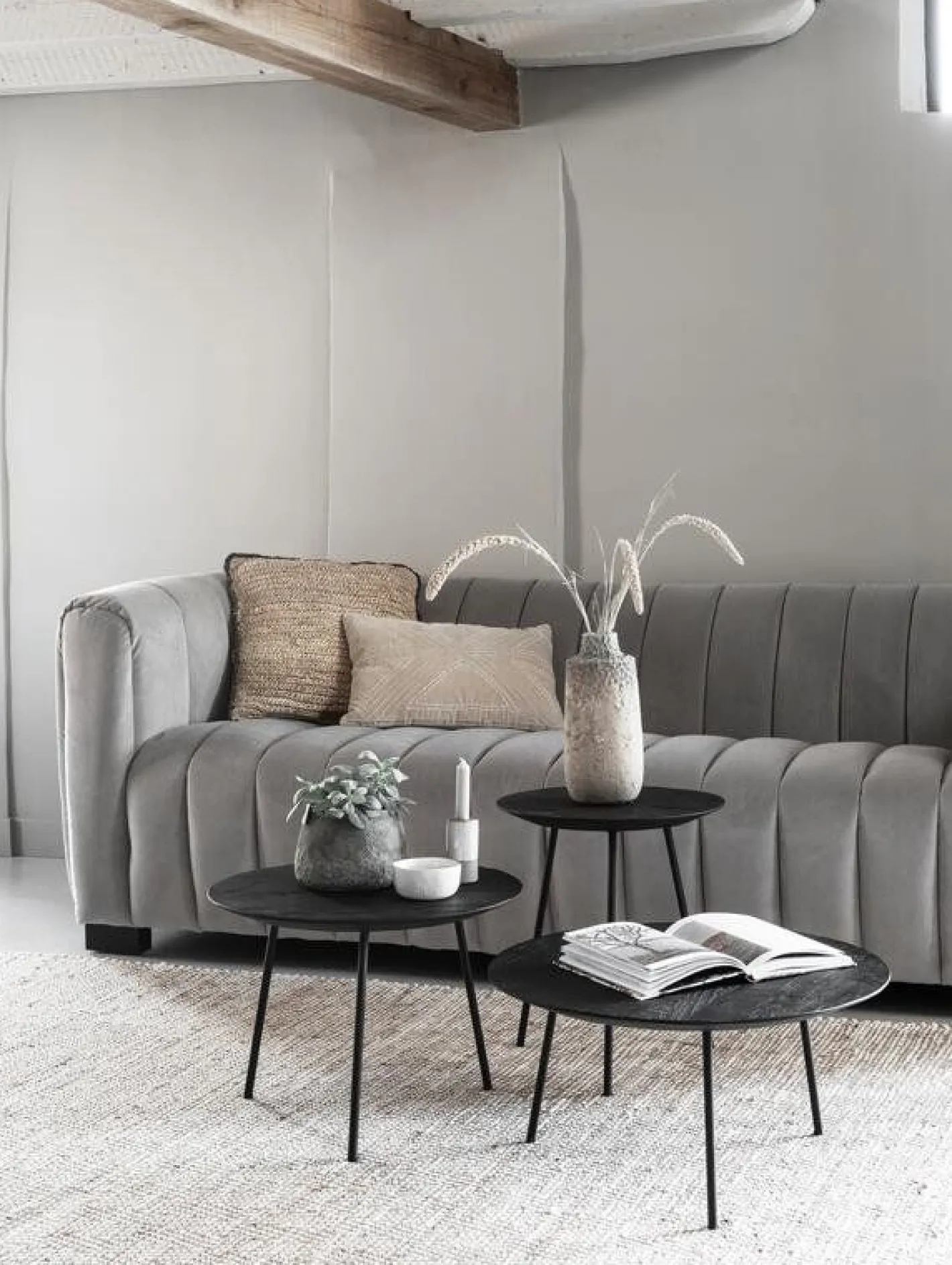 New DTP Home Jupiter Bijzettafel Black