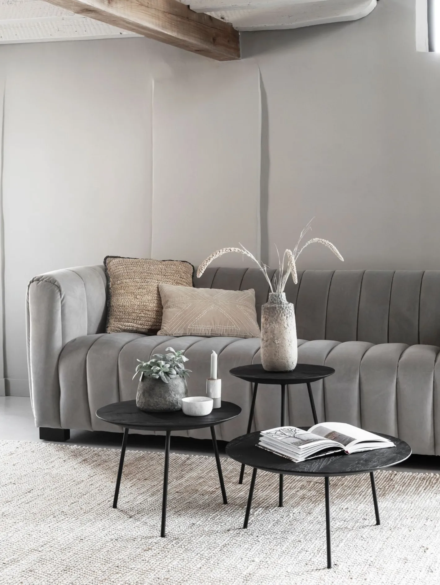 New DTP Home Jupiter Bijzettafel Black