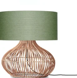 Online Good&Mojo Kalahari M Tafellamp Natural, Green Forest