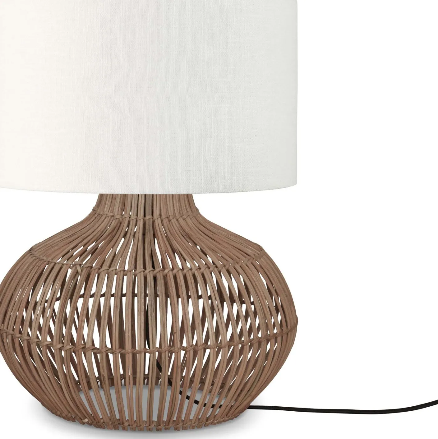 Online Good&Mojo Kalahari S Tafellamp Natural, White
