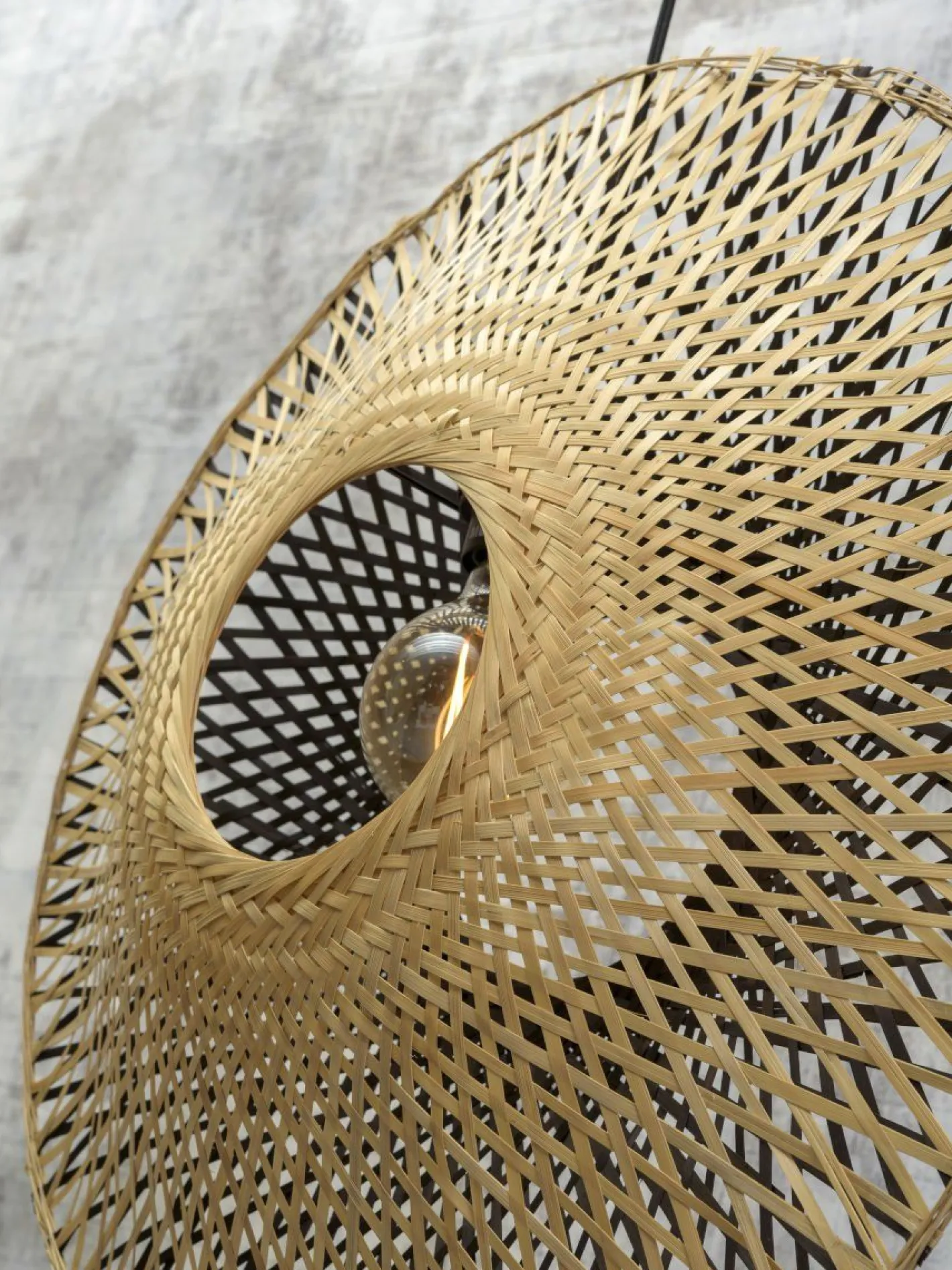 Best Good&Mojo Kalimantan Bamboo Hanglamp Natural/black
