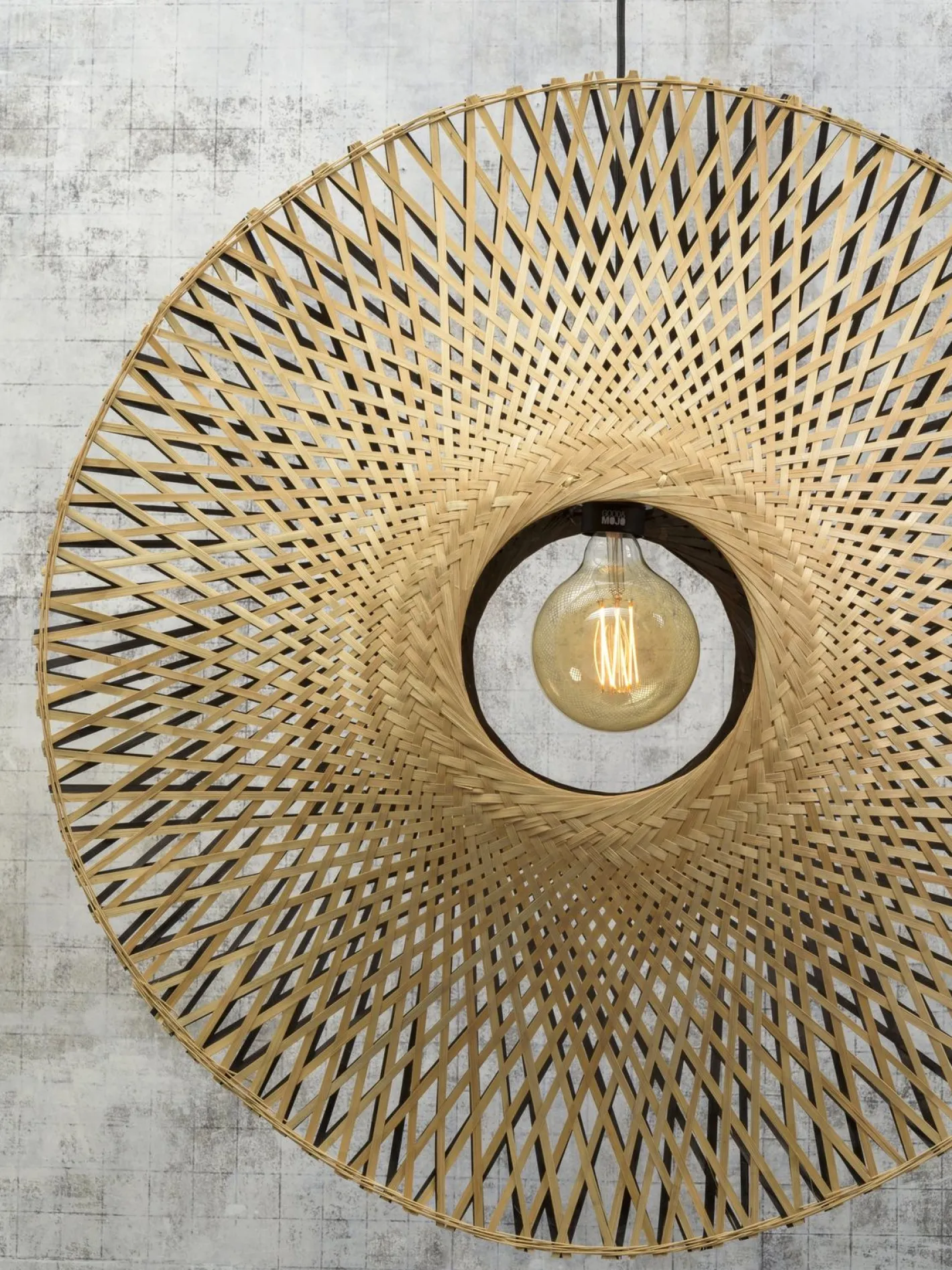 Best Good&Mojo Kalimantan Bamboo Hanglamp Natural/black