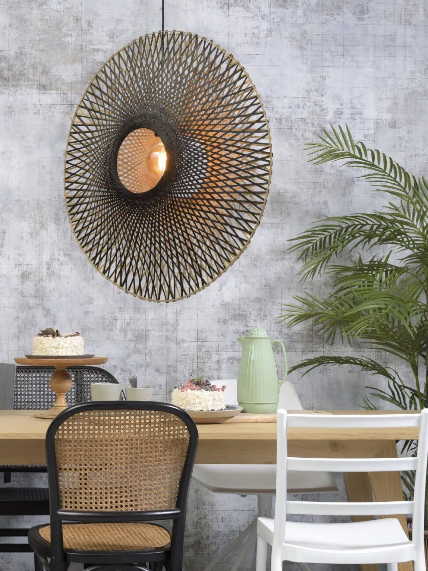 Best Good&Mojo Kalimantan Bamboo Hanglamp Natural/black