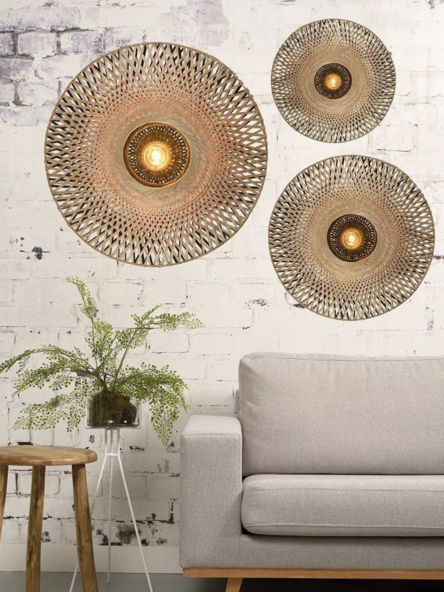 Discount Good&Mojo Kalimantan Wandlamp naturel