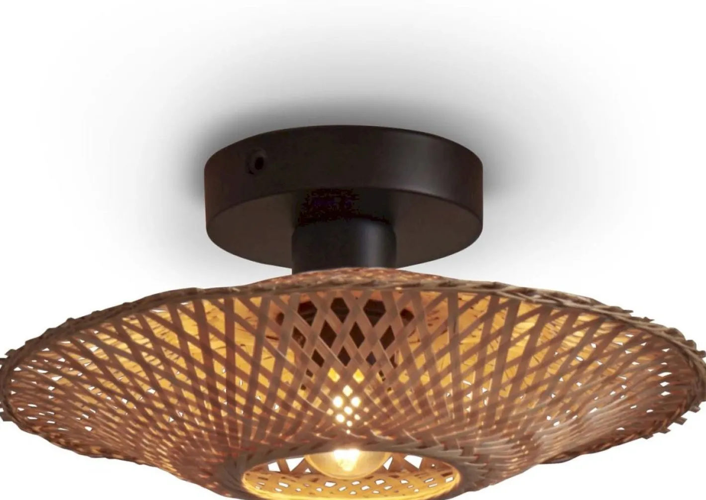 Online Good&Mojo Kalimantan XS Plafondlamp Natural
