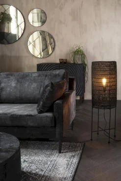 Outlet Dutchbone Kari Vloerlamp Black