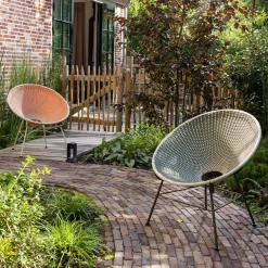 Hot WOOOD Kazoun Tuin Tuinstoel Groen