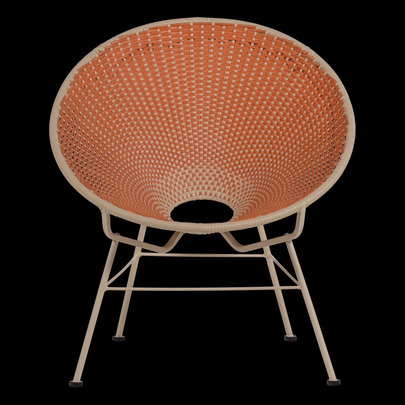 Clearance WOOOD Kazoun Tuin Tuinstoel Oranje
