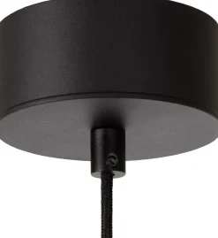 Sale Lucide Kenneth Hanglamp Zwart, Goud