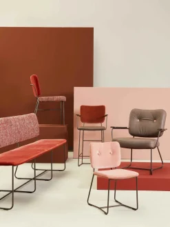 Bert Plantagie Kiko Barkruk Roze