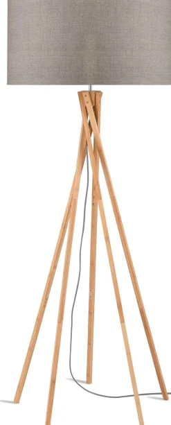 Discount Good&Mojo Kilimanjaro Vloerlamp taupe