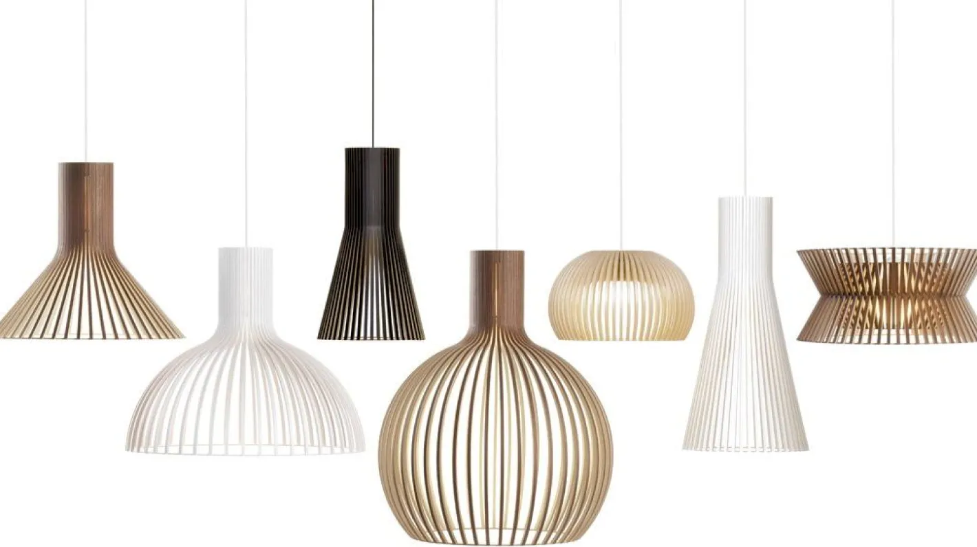 Best Secto Design Kontro 6000 Hanglamp Walnut