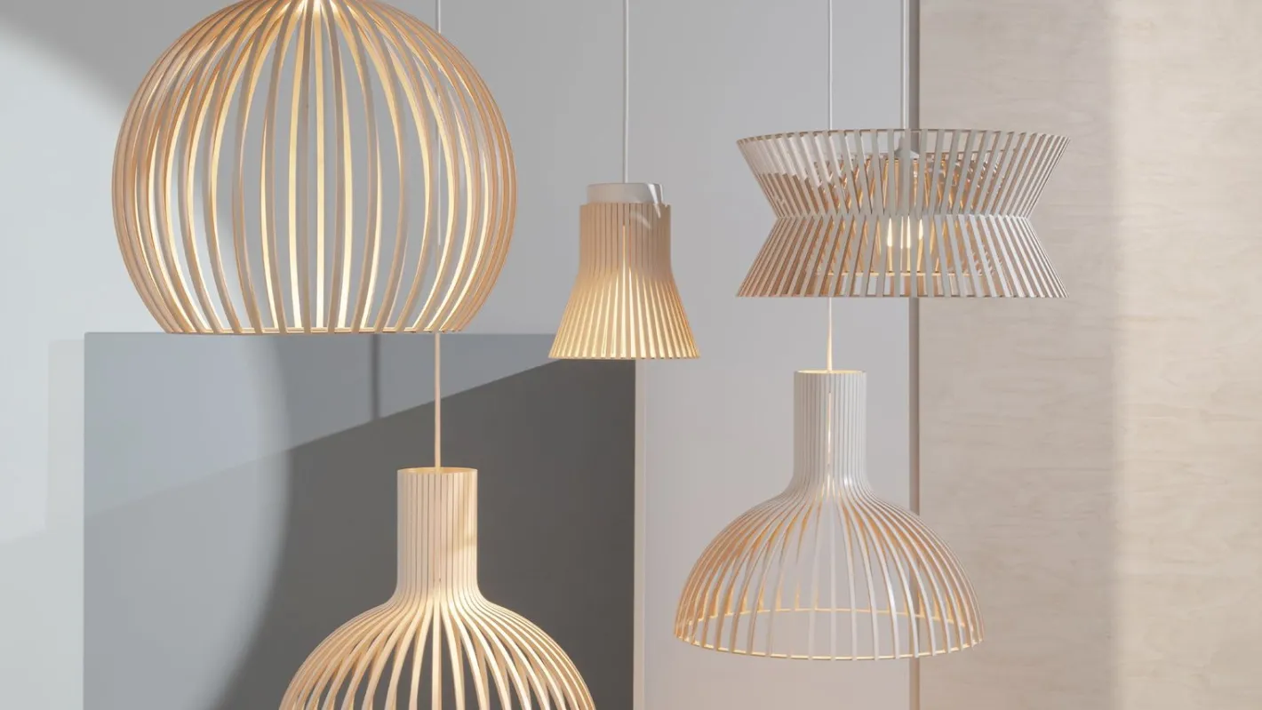 Outlet Secto Design Kontro 6000 Hanglamp White