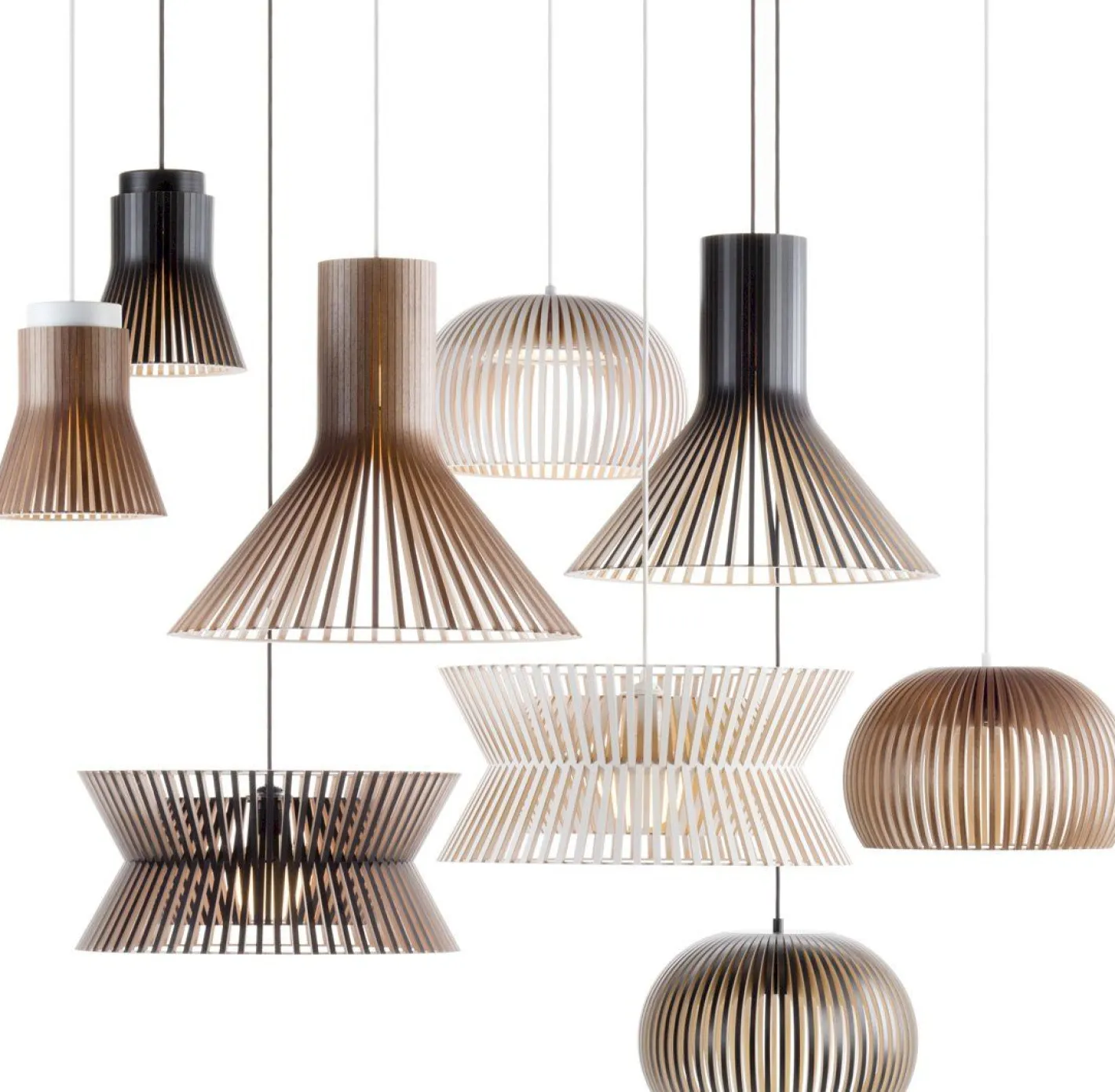Outlet Secto Design Kontro 6000 Hanglamp White