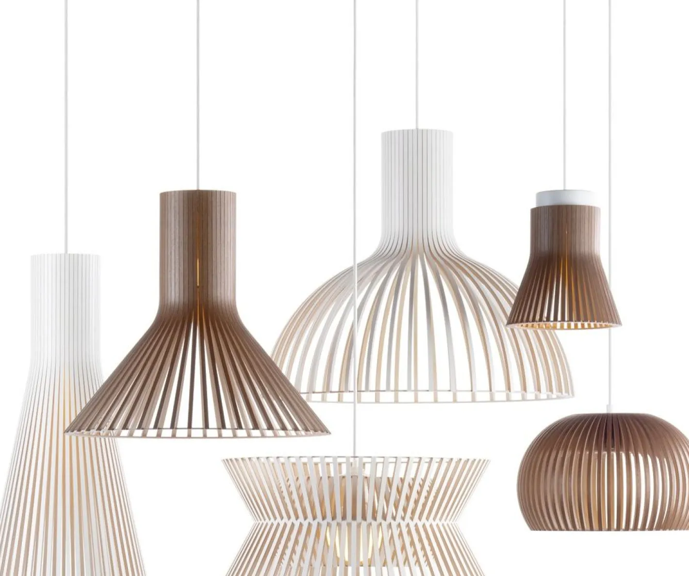 Outlet Secto Design Kontro 6000 Hanglamp White