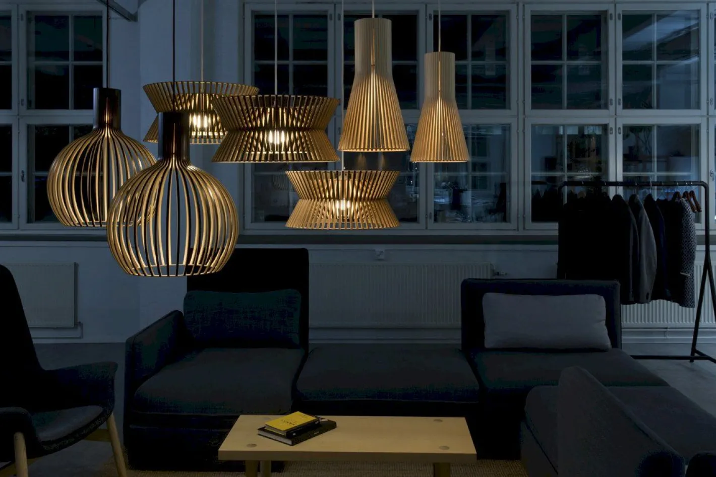 Hot Secto Design Kontro 6000 Hanglamp Natural Birch