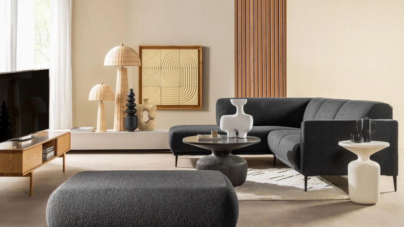 Sale Feelings Wonen Kyle Bijzettafel Naturel Wit