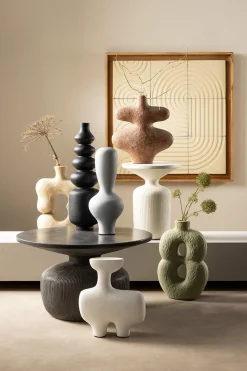 Sale Feelings Wonen Kyle Bijzettafel Naturel Wit