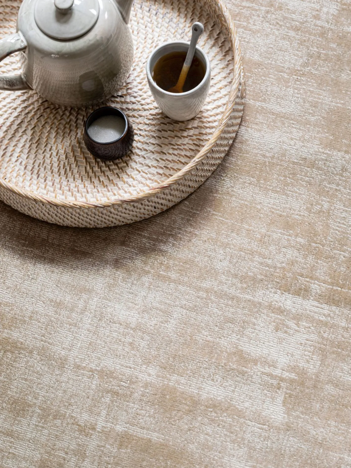 New MUST Living La Belle S Vloerkleed Beige