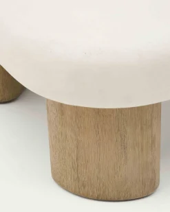Discount Kave Home Labra Outdoor Salontafel Wit