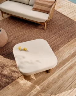Hot Kave Home Labra Salontafel Wit, Naturel