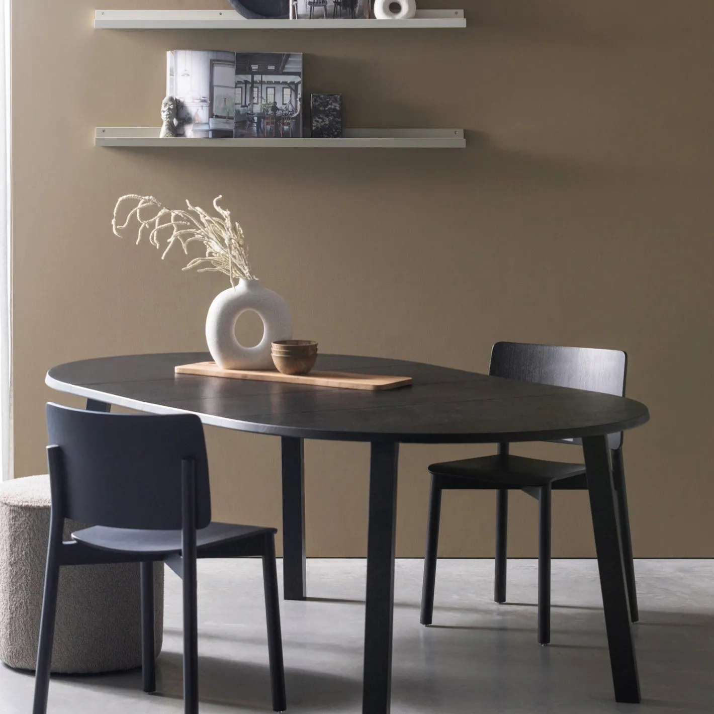 Clearance WOOOD Lange Jan Eettafel Blacknight