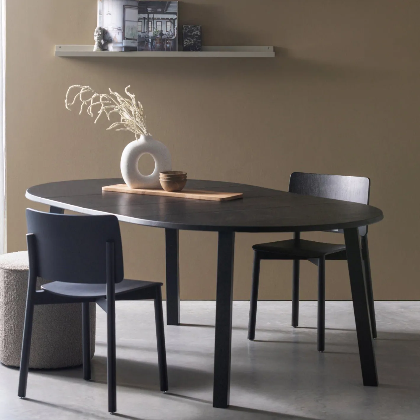 Clearance WOOOD Lange Jan Eettafel Blacknight