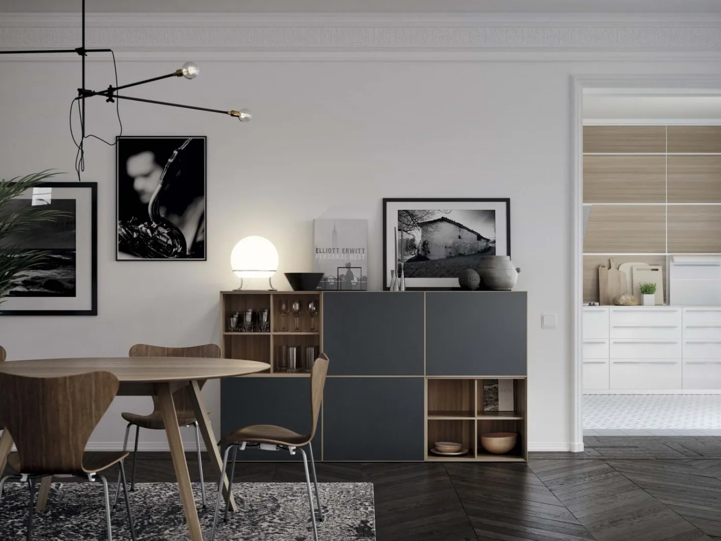 Outlet Treku Lauki Opbergkast Moss Green