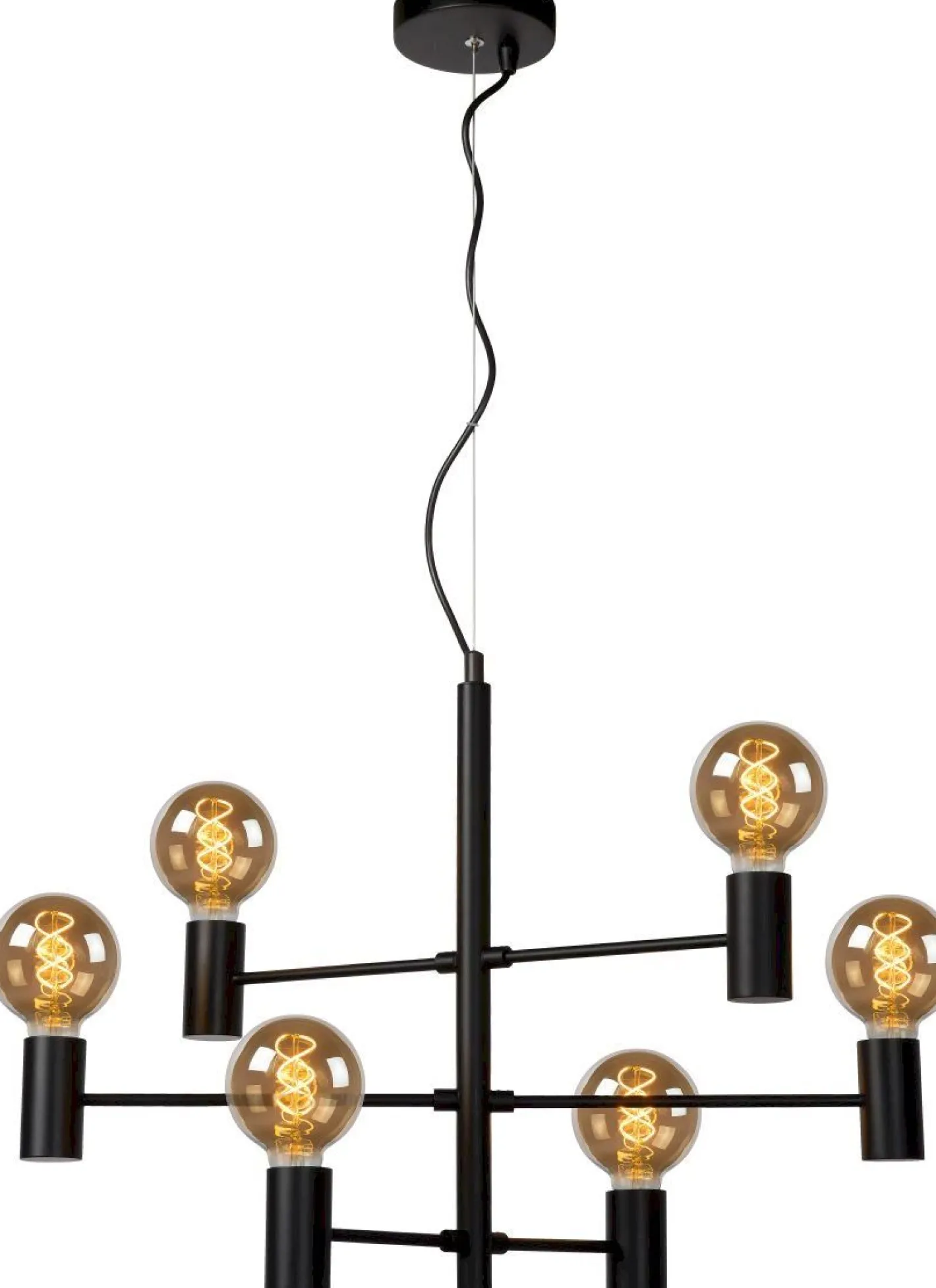 New Lucide Leanne Hanglamp Zwart