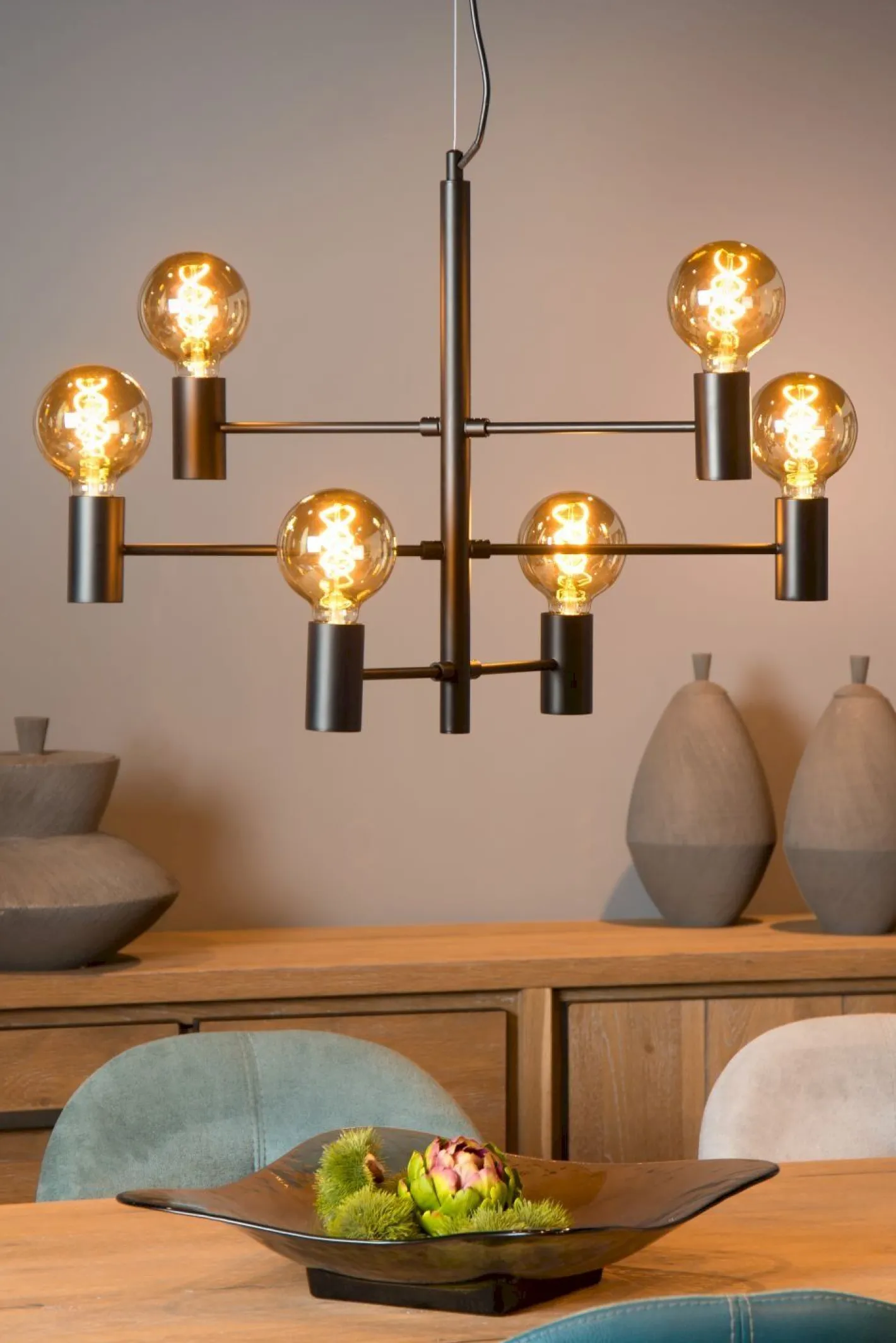 New Lucide Leanne Hanglamp Zwart