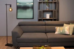 Clearance Lucide Leanne Vloerlamp Zwart