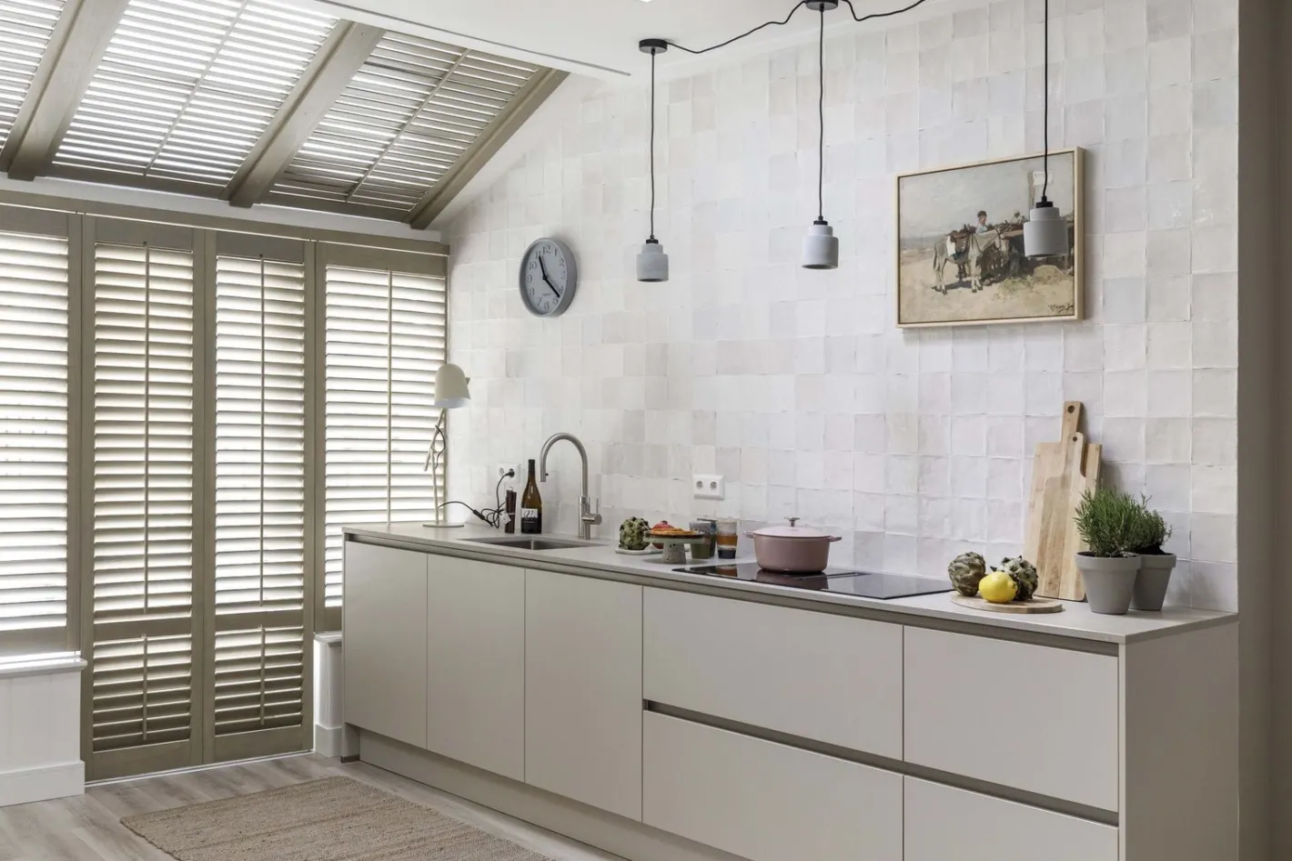 Sale Zuiver Left (set van 6) Hanglamp Concrete