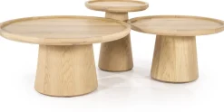 Discount Eleonora Leia Bijzettafel Naturel