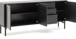 Discount Kave Home Lenon Dressoir Zwart