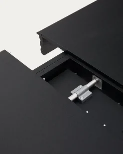 Discount Kave Home Lenon Eettafel Zwart