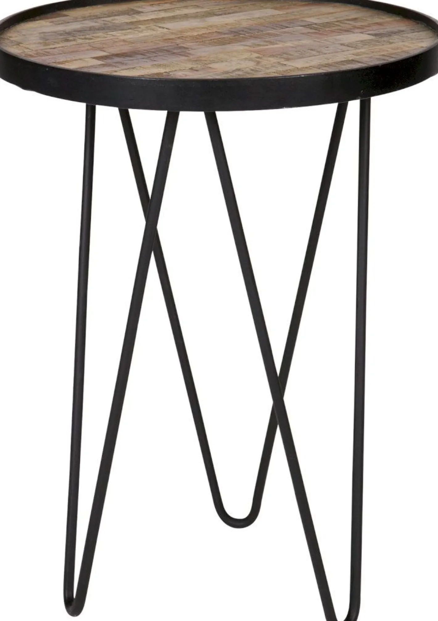 New WOOOD Lev Bijzettafel zwart