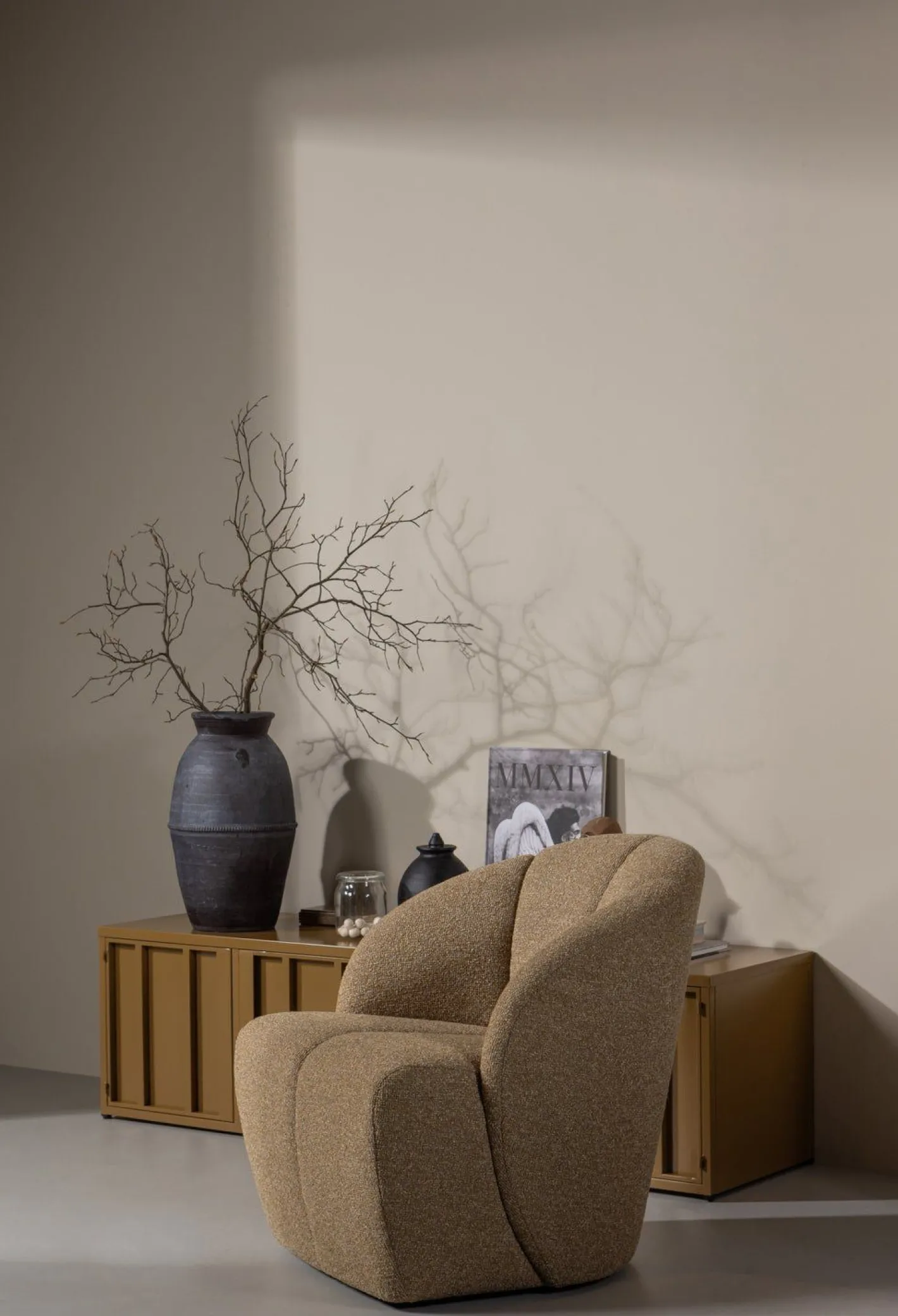 Outlet WOOOD Level Tv-meubel Honey Yellow